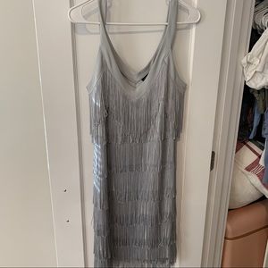 White House Black Market Fringe Dress